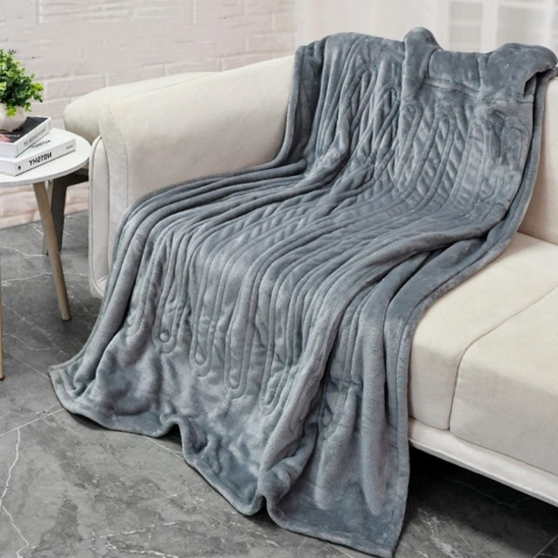Electric Blanket Heated Sofa Throw | Digital Controller