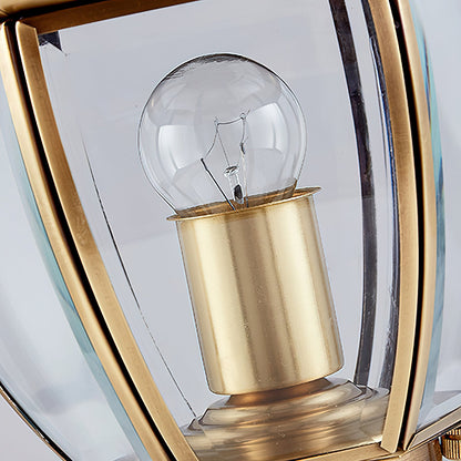 European Brass Garden Table lamp