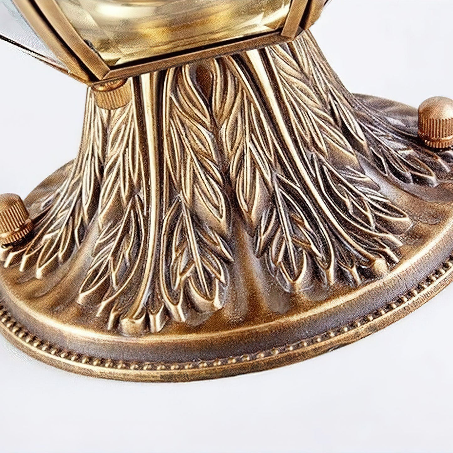 European Brass Garden Table lamp