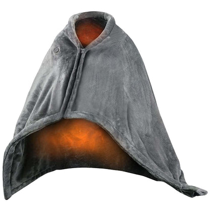 Heated Blanket Wearable Home | Zippered Design