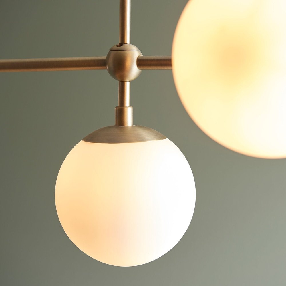 Bella 5 Light Pendant Light - Gold