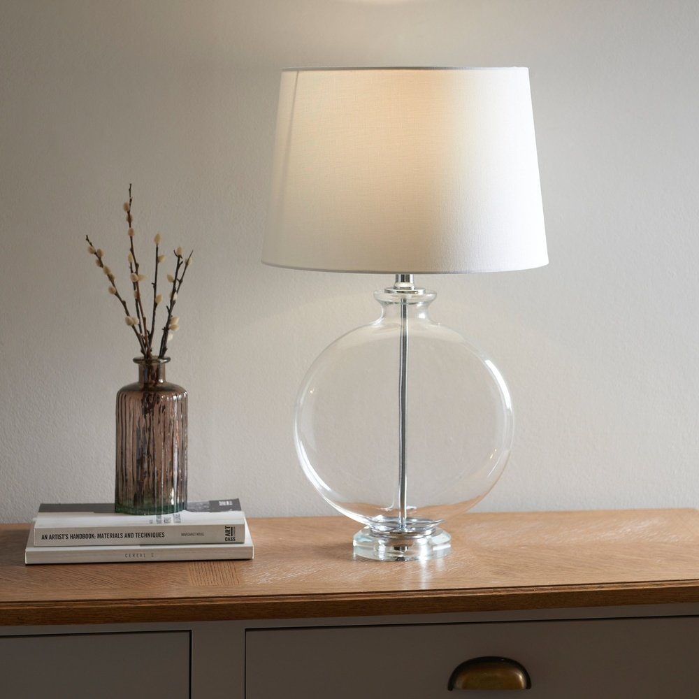 Giselle Table Lamp - Nickel