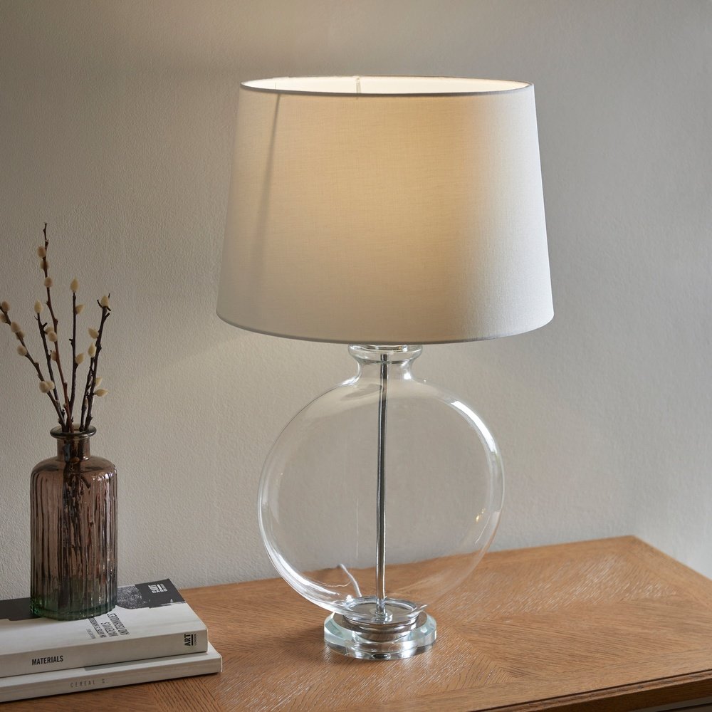 Giselle Table Lamp - Nickel