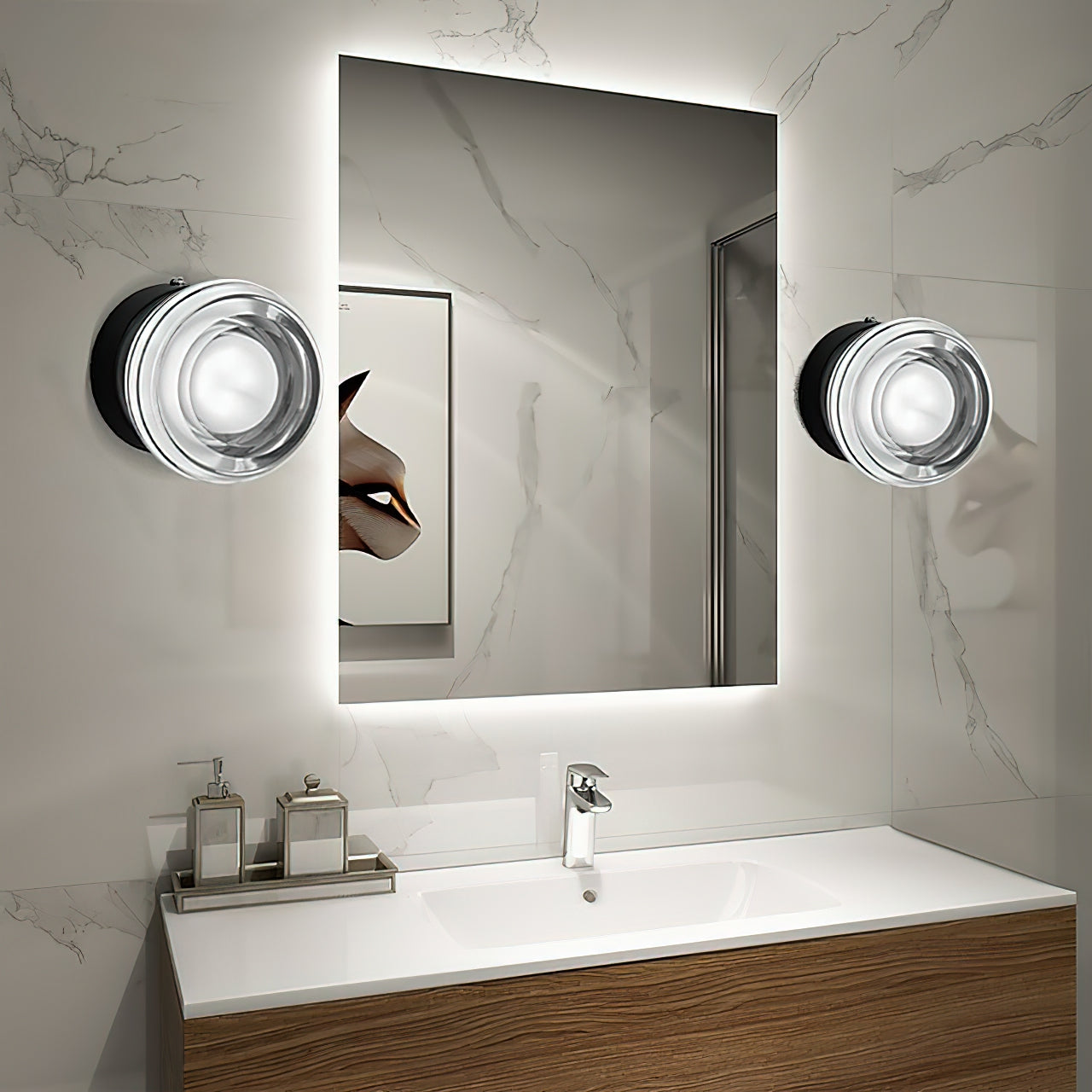 Light Luxury Brass Wall Lamp