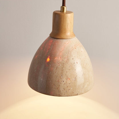 Mosha Travertine Pendant Light