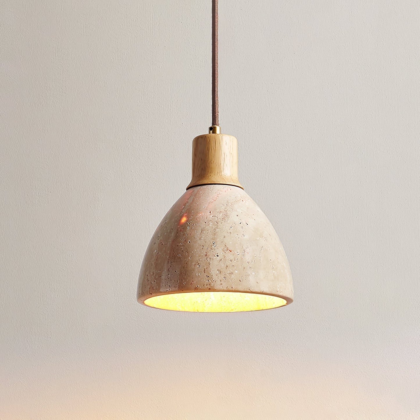 Mosha Travertine Pendant Light