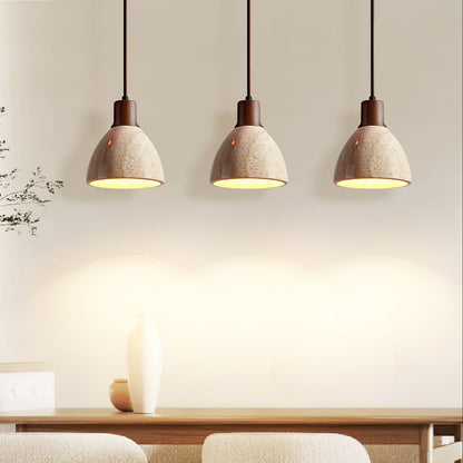 Mosha Travertine Pendant Light