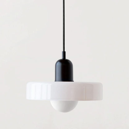 LumyHome | Bauhaus Hängeleuchte aus farbigem Glas