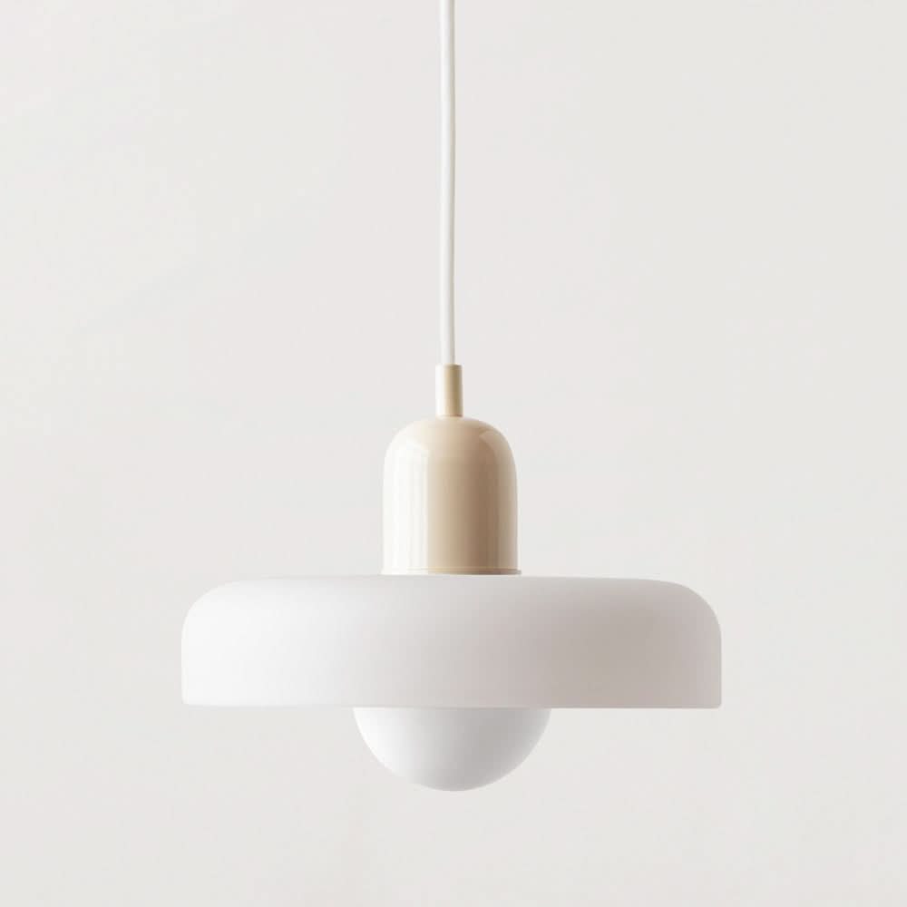 LumyHome | Bauhaus Hängeleuchte aus farbigem Glas