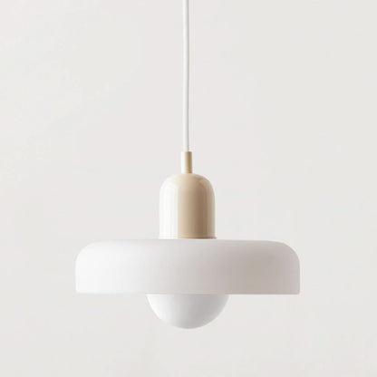 LumyHome | Bauhaus Hängeleuchte aus farbigem Glas