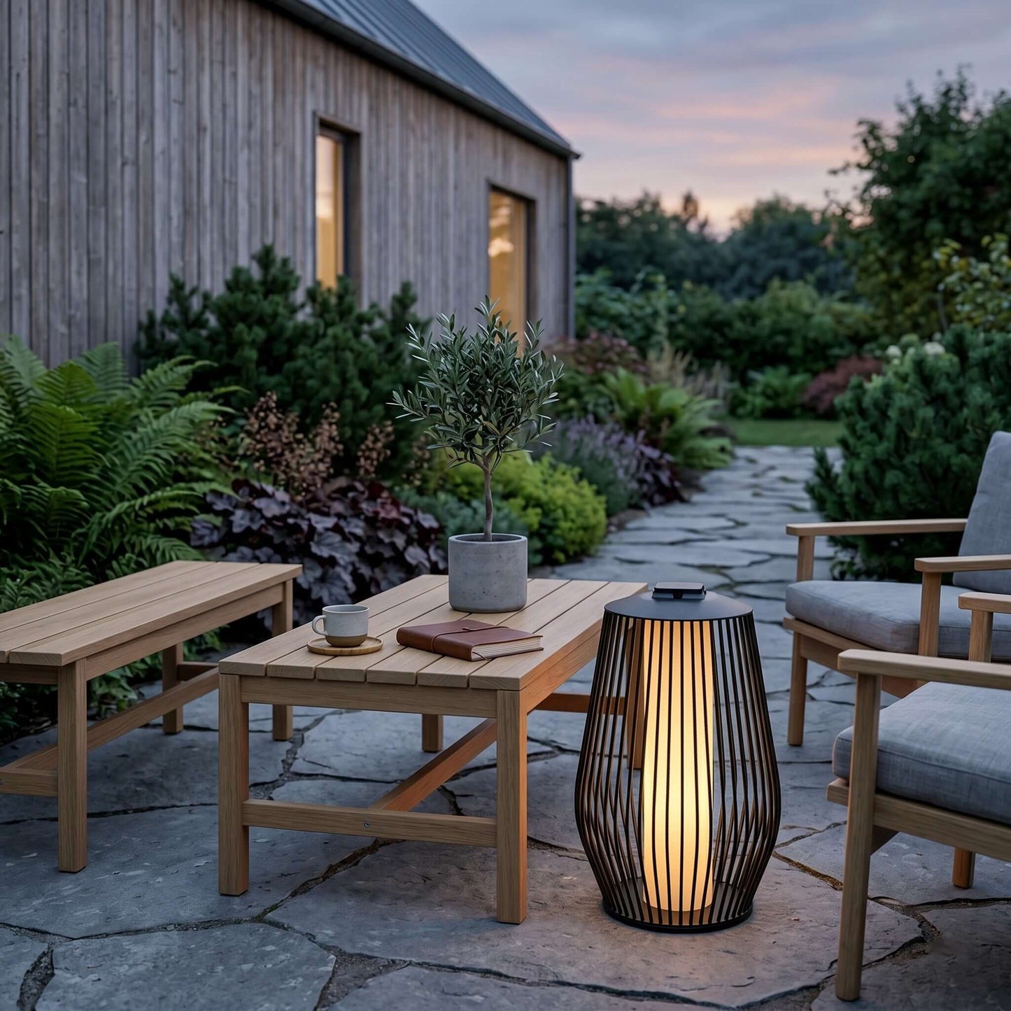 Olyris Outdoor Floor Lamp
