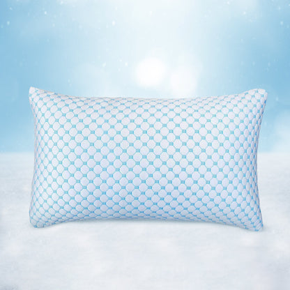 Pillow Cooling Hexagon Design Bed | Neck Support