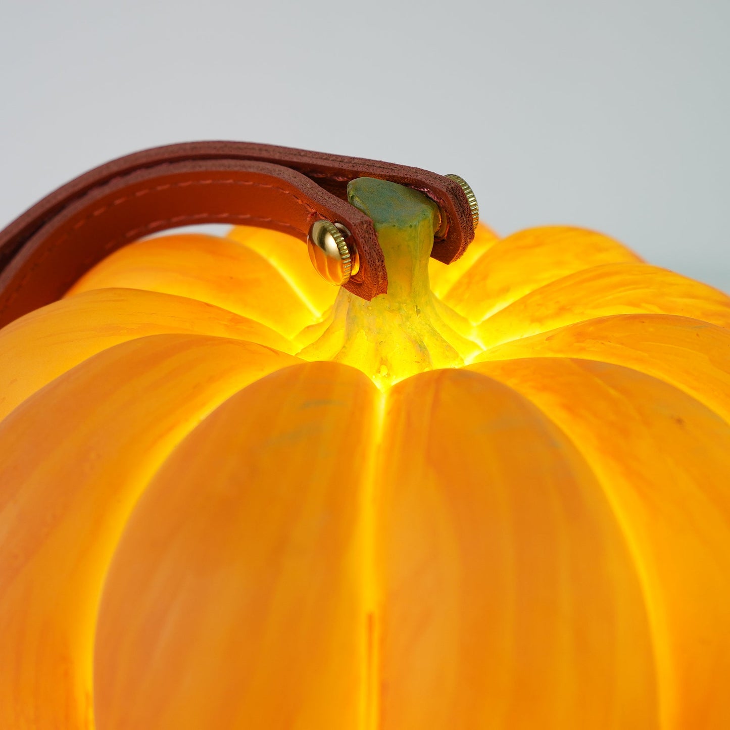 Pumpkin Resin Table Lamp