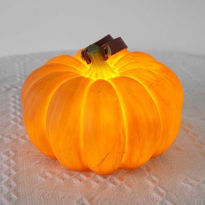 Pumpkin Resin Table Lamp