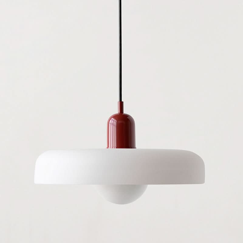 LumyHome | Bauhaus Hängeleuchte aus farbigem Glas