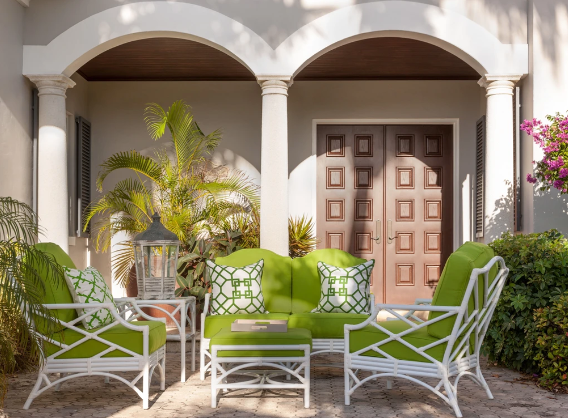 Chippendale Outdoor Lounge Chair by David Francis