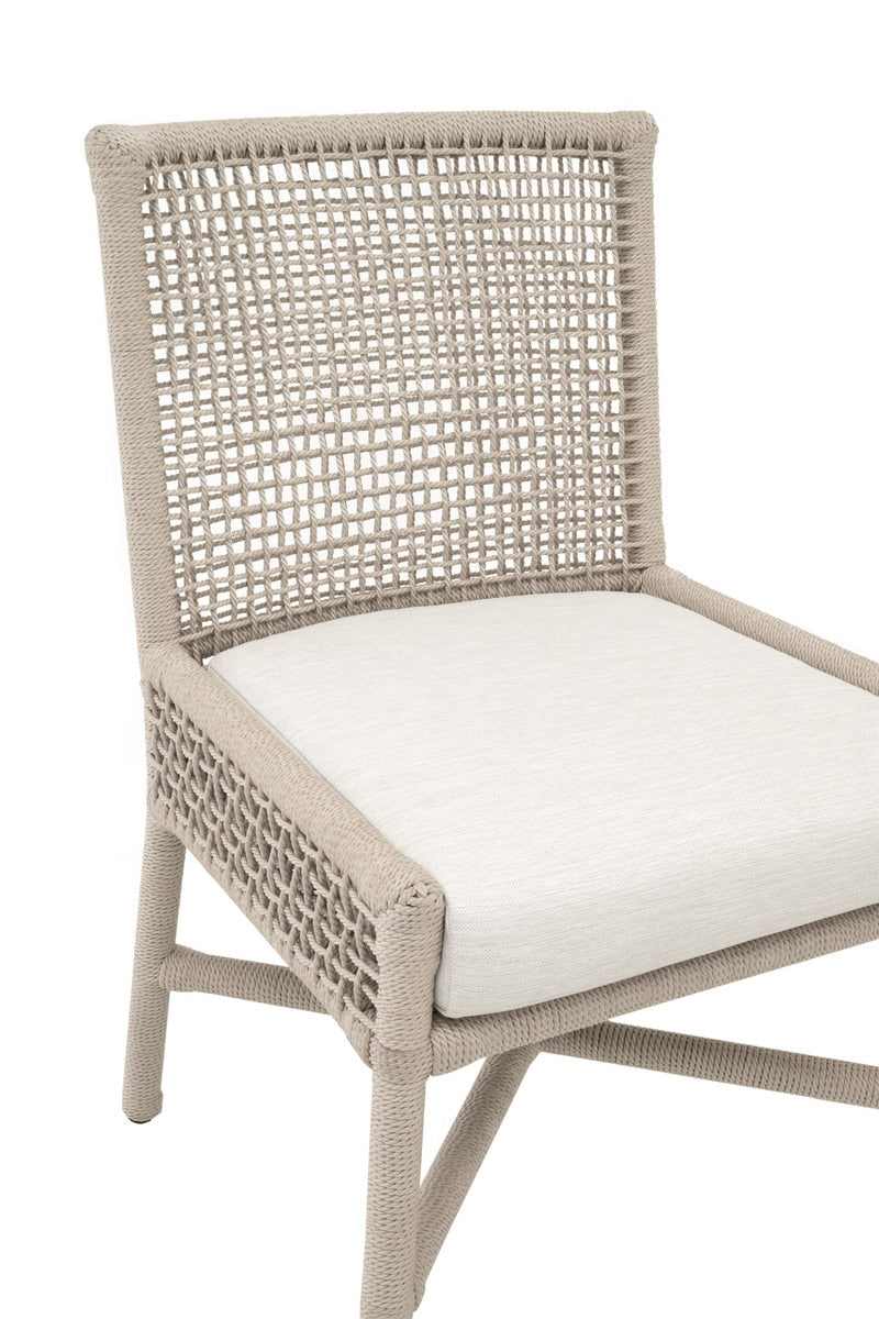 Essentials For Living Seaside Rope Indoor/Outdoor Dining Chair, Set Of 2