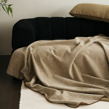Sofa Throws Contrast Trim Living Room | Large