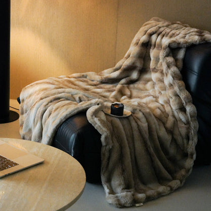 Sofa Throws Fleece Living Room | Large