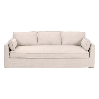 Essentials For Living Thea Outdoor 90" Taper Arm Slipcover Sofa