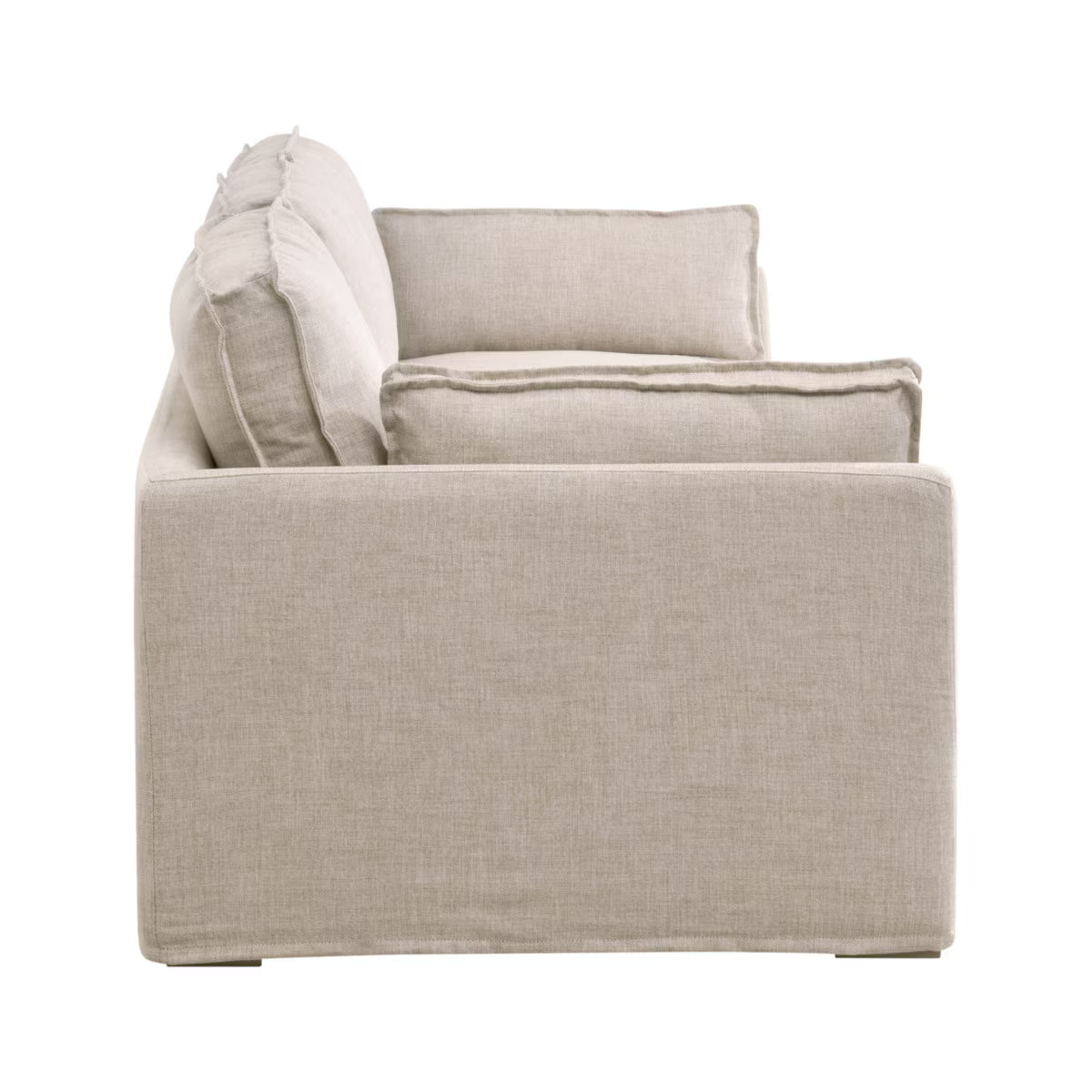 Essentials For Living Thea Outdoor 90" Taper Arm Slipcover Sofa