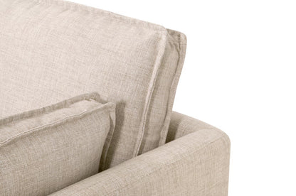 Essentials For Living Thea Outdoor 90" Taper Arm Slipcover Sofa