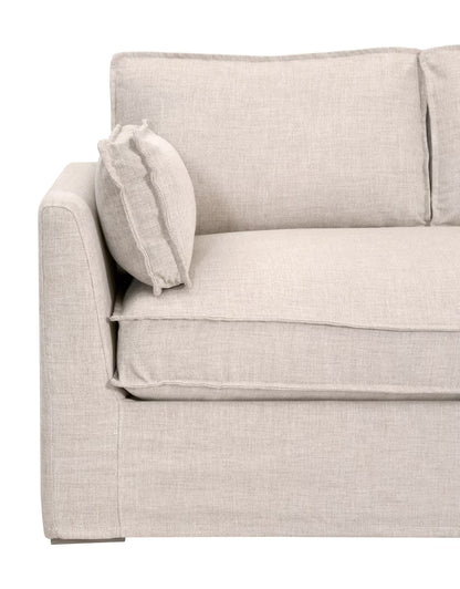 Essentials For Living Thea Outdoor 90" Taper Arm Slipcover Sofa