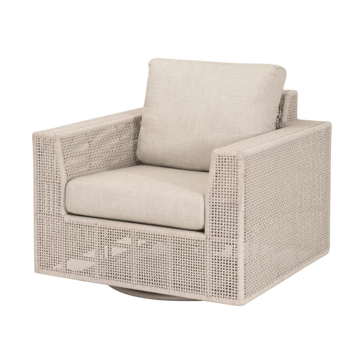 Essentials For Living Tropez Outdoor Swivel Rocker Sofa Chair