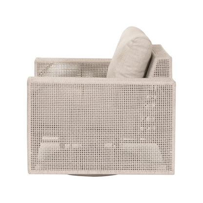 Essentials For Living Tropez Outdoor Swivel Rocker Sofa Chair