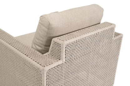 Essentials For Living Tropez Outdoor Swivel Rocker Sofa Chair