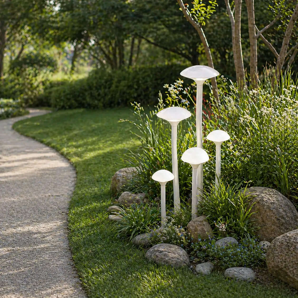 Tuvall Mushroom Garden Light