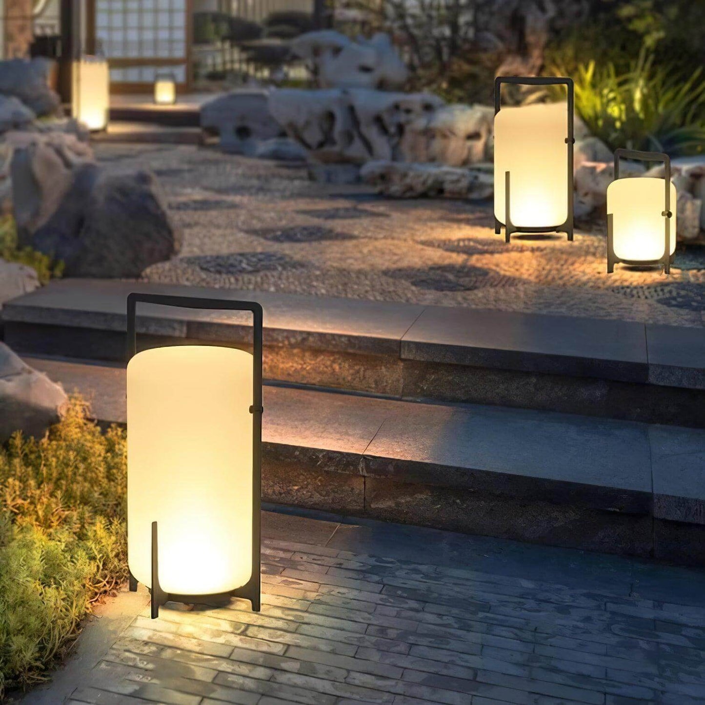 Twilight Lantern Wiederaufladbare Tischleuchte