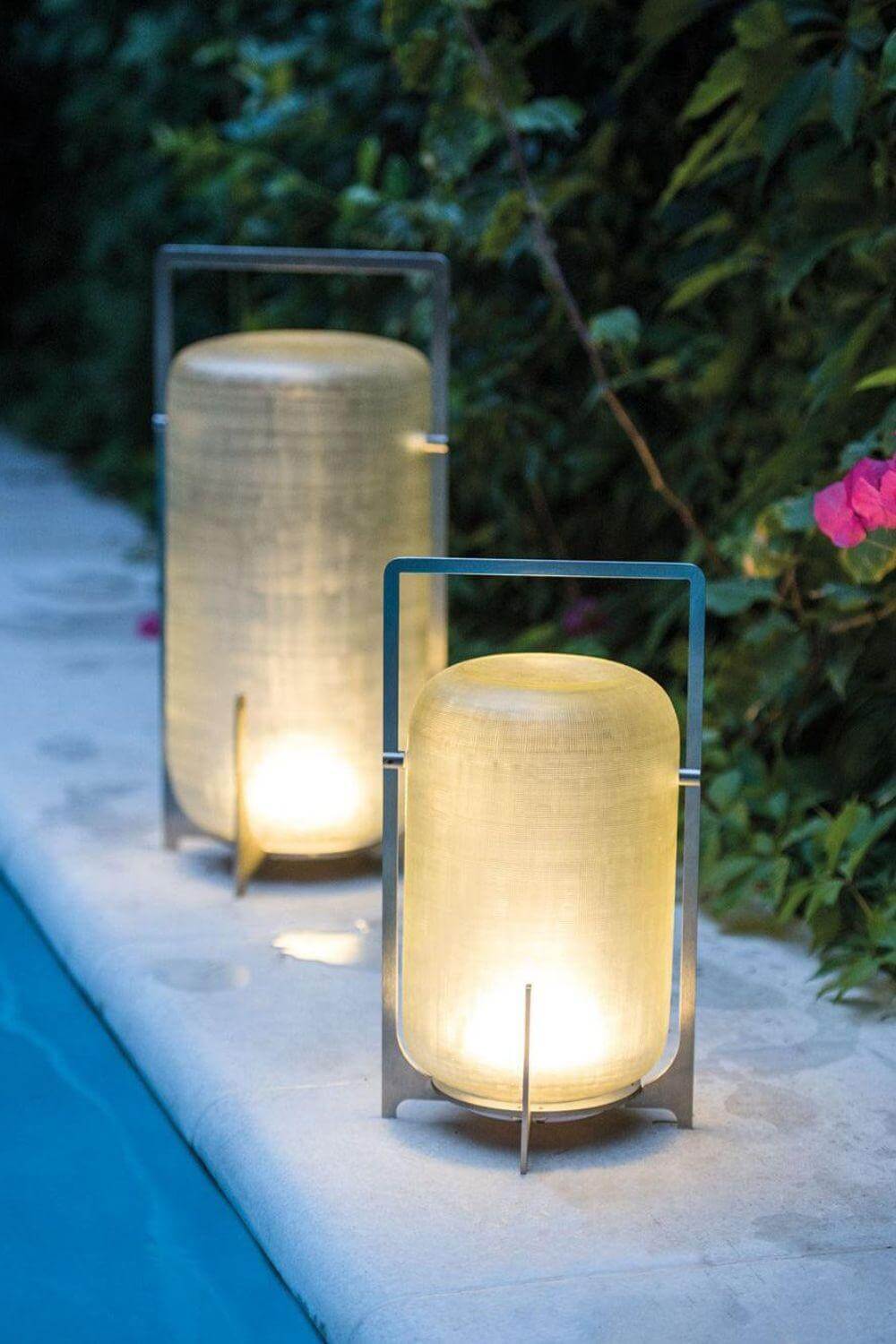 Twilight Lantern Wiederaufladbare Tischleuchte