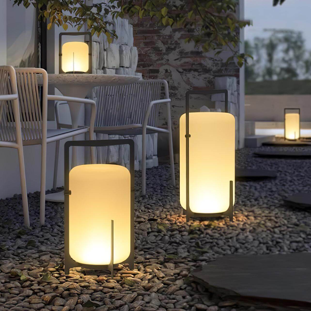 Twilight Lantern Wiederaufladbare Tischleuchte