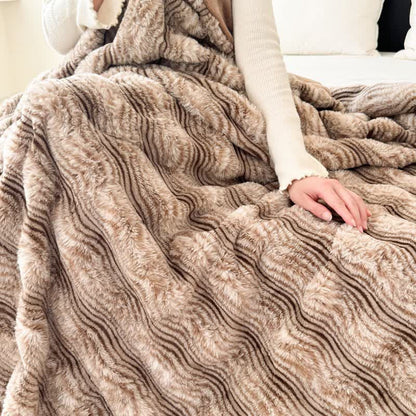 Weighted Blanket Bedroom Bed | Textured Finish
