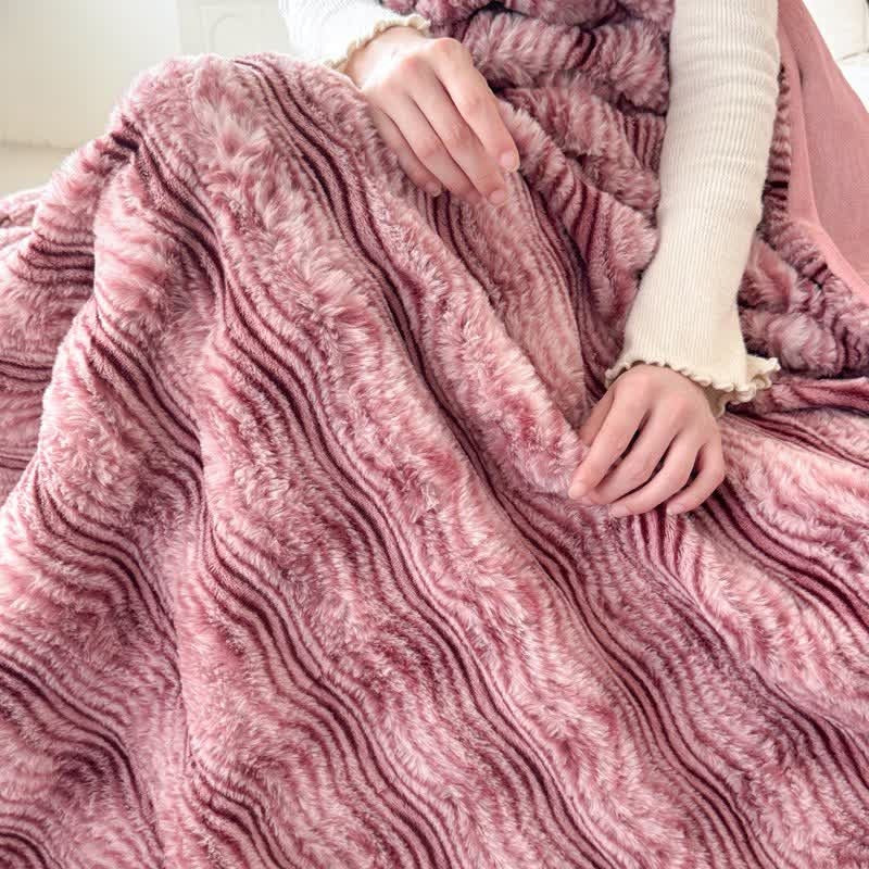 Weighted Blanket Bedroom Bed | Textured Finish