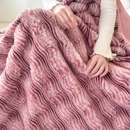 Weighted Blanket Bedroom Bed | Textured Finish