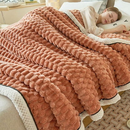 Weighted Blanket Chunky Double-layer | Bed & Sofa Throw