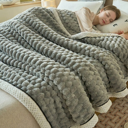 Weighted Blanket Chunky Double-layer | Bed & Sofa Throw