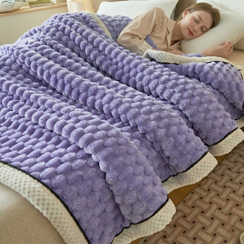 Weighted Blanket Chunky Double-layer | Bed & Sofa Throw