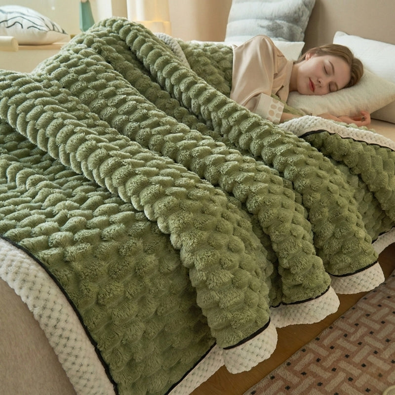 Weighted Blanket Chunky Double-layer | Bed & Sofa Throw