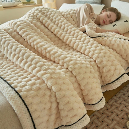 Weighted Blanket Chunky Double-layer | Bed & Sofa Throw