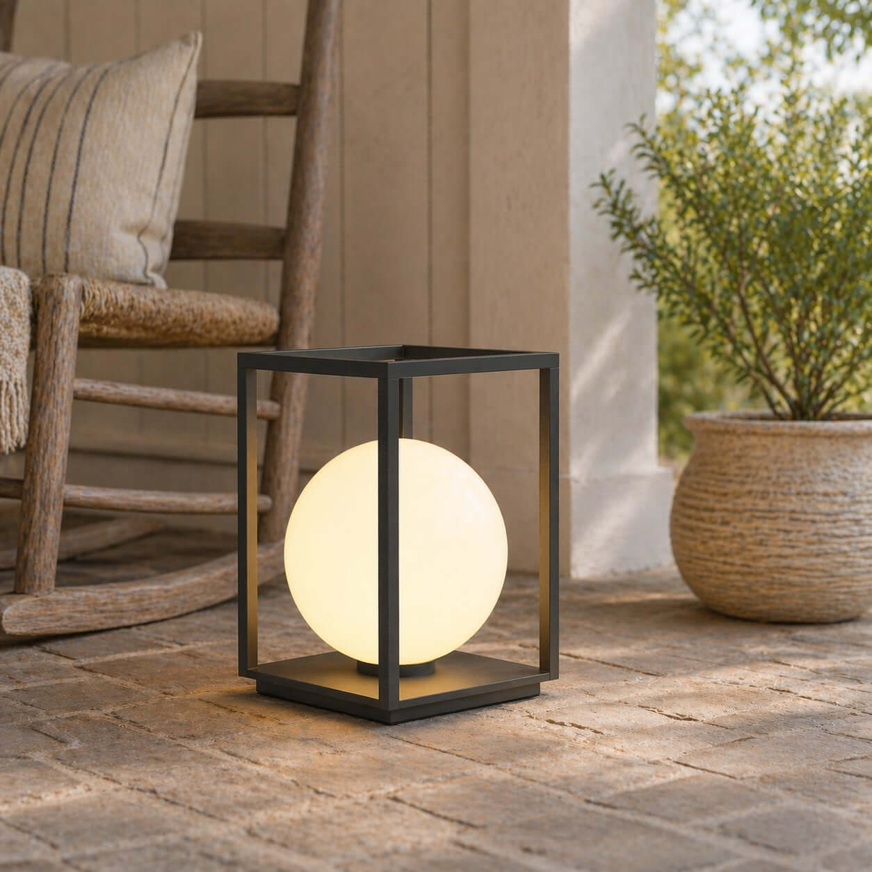 Zanvya Outdoor Floor Lamp