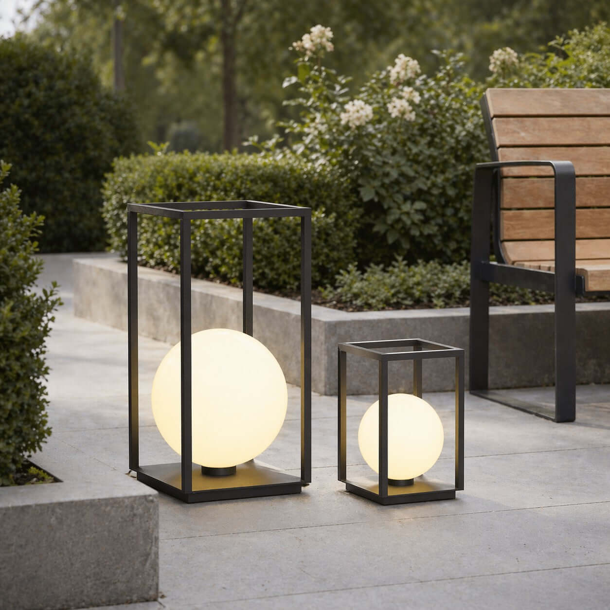 Zanvya Outdoor Floor Lamp