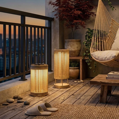 Zuneli Solar Floor Lamp