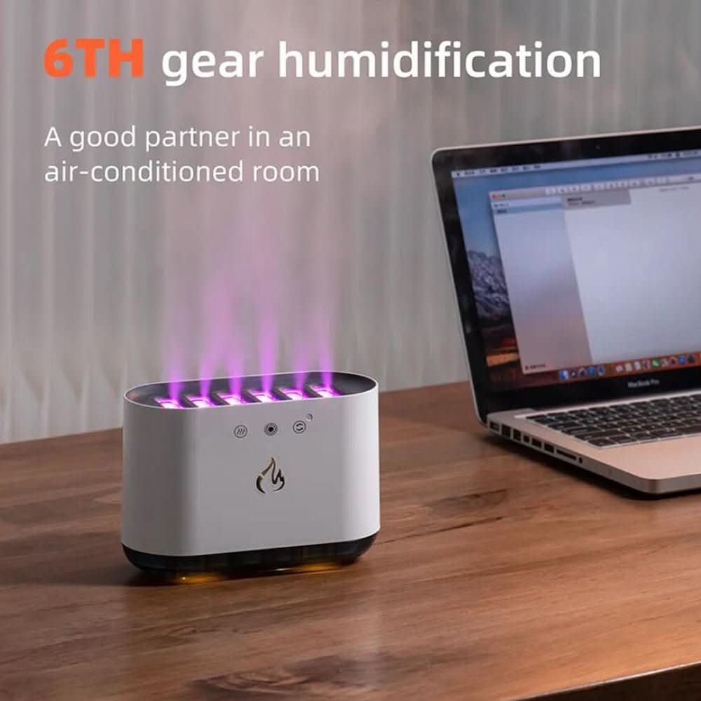 Airmist Pro – Ultrasonic Humidifier with LED Light & 6 Nozzles