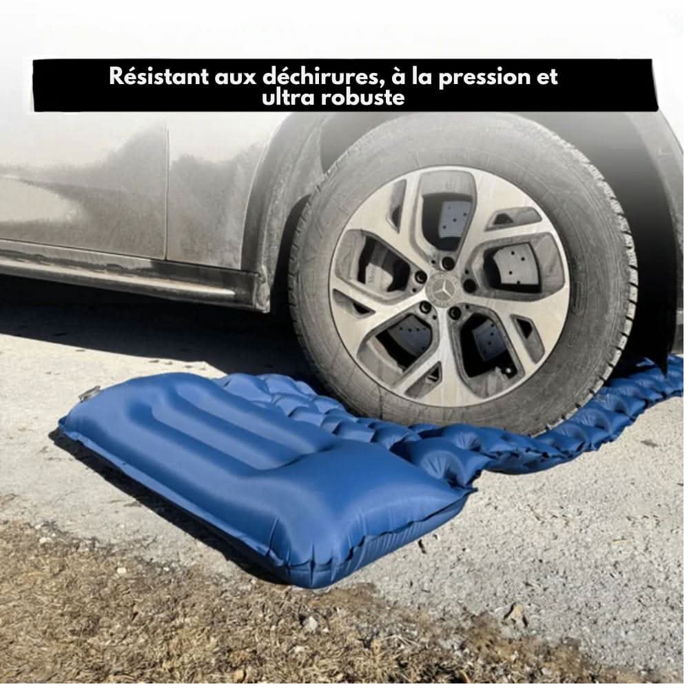 Lumyhome | Inflatable Camping Mattress with Foot Pump & Built-In Pillow
