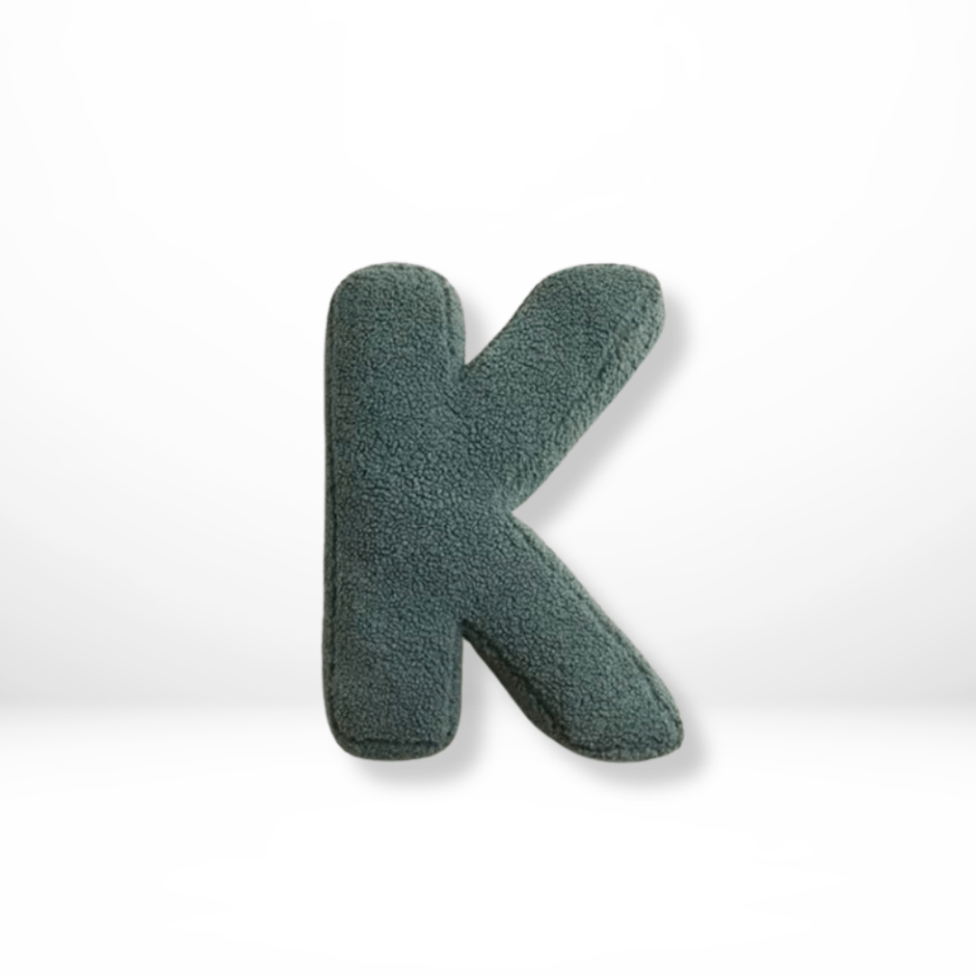 ALPHORA – Velvet Letter Cushion for Personalized Home Decor