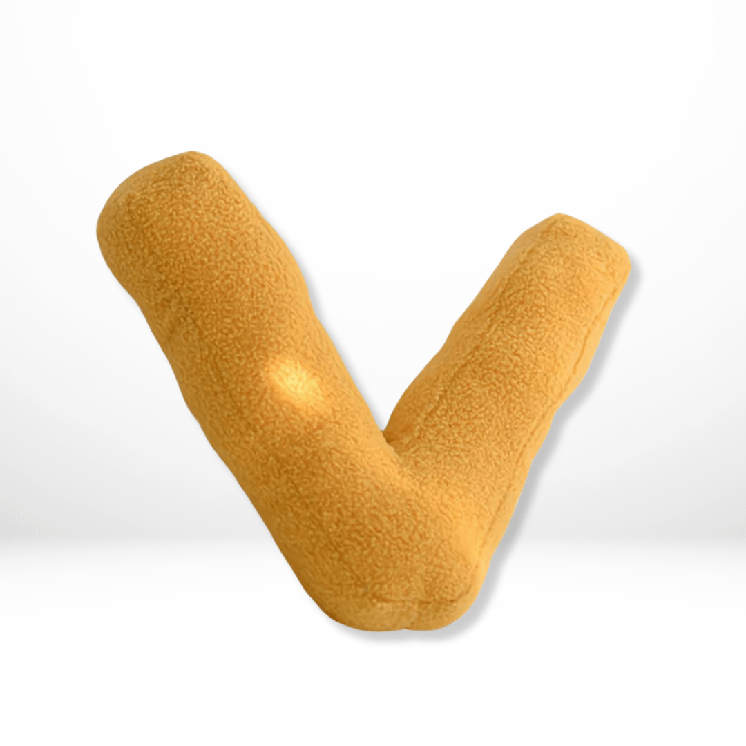 ALPHORA – Velvet Letter Cushion for Personalized Home Decor