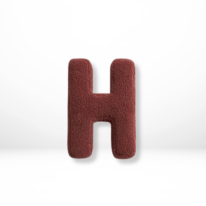 ALPHORA – Velvet Letter Cushion for Personalized Home Decor